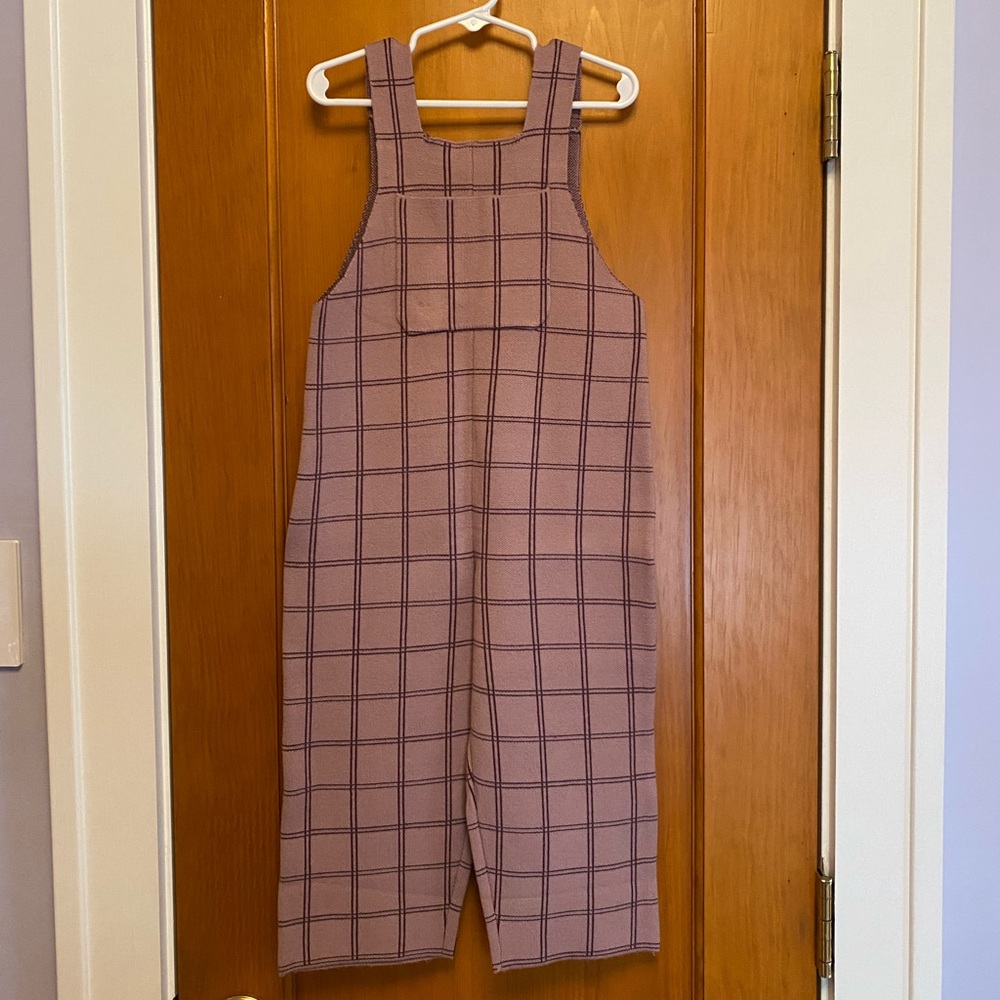 Zara Girls Sweater Overalls